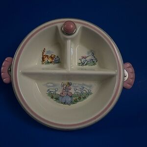 Vintage Child’s Hot Water Warming Dish